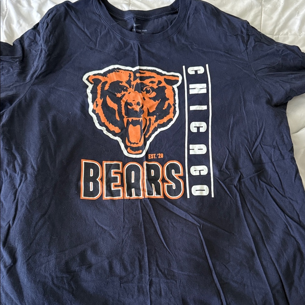 Chicago Bears Navy Blue T-Shirt